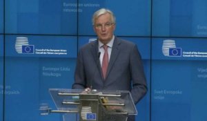 Brexit: l'accord conclu est le seul "disponible" (Barnier)