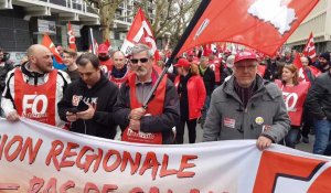 Grève nationale du 19 mars : Manifestation à Lille
