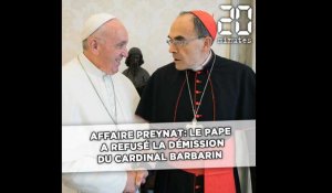 Le pape a refusé la démission du cardinal Barbarin