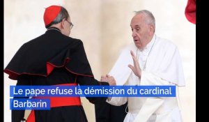 Le pape refuse la démission du cardinal Barbarin, invoquant la « présomption d'innocence »