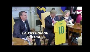 Trump et Bolsonaro sont d'accord sur tout, même sur le football