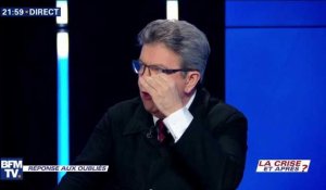VIDEO. "C'est le café du commerce" : Jean-Luc Mélenchon s'agace... et se fait moucher par Ruth Elkrief