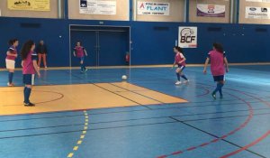 Fontenay-le-Comte. La section féminine Futsal du lycée Rabelais en plein entraînement 