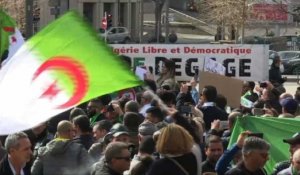 Marseille: manifestations contre un 5e mandat de Bouteflika
