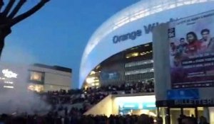 OM-Saint-Étienne : foule des grands soirs et premiers fumigènes devant le Vélodrome