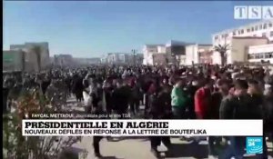 Présidentielle en Algérie : nouveaux défilés en réponse à la lettre de Bouteflika