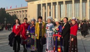 Chine: arrivée de délégués pour le début de la session de l'ANP