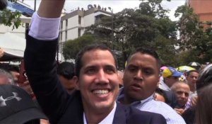 L'opposant Guaido remercie le Venezuela pour son retour au pays