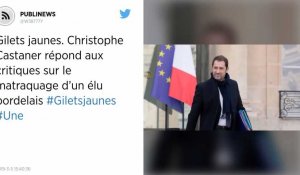 Gilets jaunes. Christophe Castaner répond aux critiques sur le matraquage d'un élu de la France Insoumise