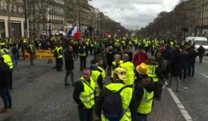 Acte 16 des "gilets jaunes": début de la manifestation à Paris