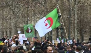 Manifestation à Paris contre le 5e mandat de Bouteflika