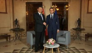 Macron reçoit le président chinois à la Villa Kérylos (2)