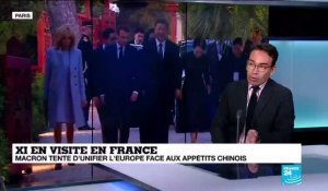 Pour Macron, la naïveté européenne face à l'appétit chinois est révolue