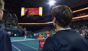 ATP - Miami Open 2019 - Le bel hommage de Miami au lion David Ferrer qui a fait ses adieux !