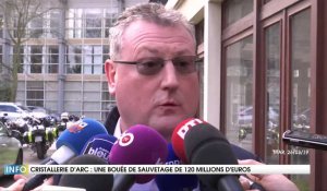 Cristallerie d'Arc : Une bouée de sauvetage de 120 million d'euros