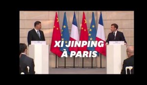 Emmanuel Macron plaide pour un &quot;partenariat eurochinois fort&quot;