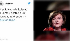 Brexit. Nathalie Loiseau (LREM) « hostile à un nouveau référendum »