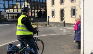 Saint-Brieuc. Tour à vélo dans la ville