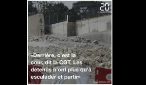 Yvelines: Le mur de la prison de Poissy s'est effondré