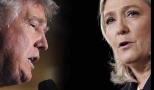 Quand Marine Le Pen copie Donald Trump - ZAPPING TÉLÉ DU 13/02/2019
