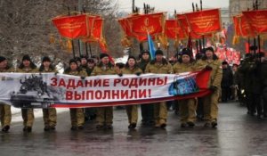 Moscou: marche des vétérans de la guerre d'Afghanistan