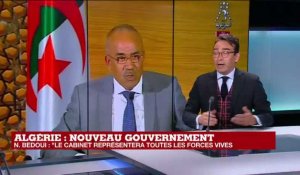 Algérie: Noureddine Bedoui ne donne pas d'indication sur l'avenir de Bouteflika