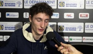 ATP - Marseille - Ugo Humbert :  "Je suis satisfait de ma semaine"