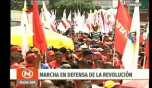 Les partisans du Pro-Maduro se réunissent à Caracas