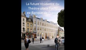 Photo avant et peut-être après. Le projet 'îlot Banque de France à Saint-Omer et sa résidence du Théâtre du rêve à la réalité?