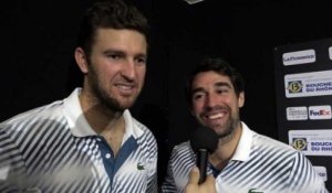ATP - Marseille - Jérémy Chardy et Fabrice Martin après leur titre à l'Open 13
