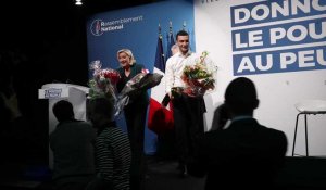 Meeting de Marine Le Pen à Caudry