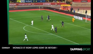 Zap sport du 25 février : Monaco et Rony Lopes sont de retour (vidéo) 