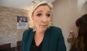 Marine Le Pen à Caudry: "lier les gilets jaunes aux groupes d'extrêmes droite ou gauche, c'est malhonnête"