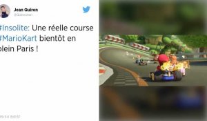 Paris. Une course de karting Mario Kart aura lieu dans les rues de la capitale