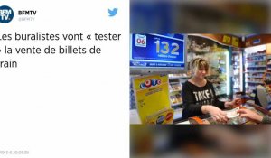 Les buralistes vont « tester » la vente de billets de train