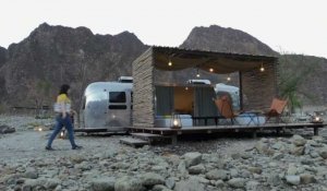La nouvelle mode touristique à Dubaï: le "glamping", camping glamour