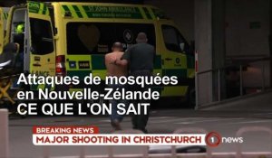 CE QUE L'ON SAIT: les attaques de mosquées en Nouvelle-Zélande