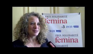Françoise Follacci, lauréate en Corse du Prix solidarité Femina avec son association Art&#39;Envol