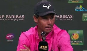 ATP - Indian Wells 2019 - Rafael Nadal forfait pour sa demie contre Roger Federer : "Je me sens triste... !"