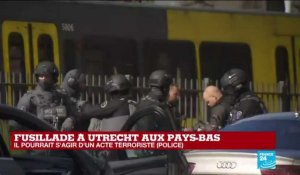 Fusillade à Utrecht : Au moins 1 mort - Le tireur toujours en fuite