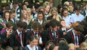 Les étudiants néo-zélandais rendent hommage aux victimes