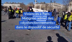 Violences de la manifestation des gilets jaunes à Paris : Edouard Philippe admet des « dysfonctionnements » dans le dispositif de sécurité