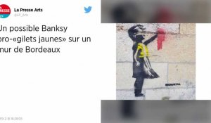 Banksy a-t-il peint des œuvres pour soutenir les Gilets jaunes à Bordeaux ?