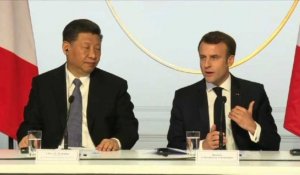 Macron demande à la Chine de "respecter l'unité de l'UE"