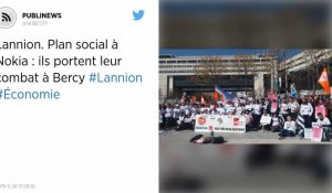 Lannion. Plan social à Nokia : ils portent leur combat à Bercy