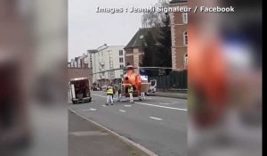 Deux adolescents sur un scooter blessés dans un accident à Beauvais