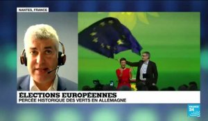 Élections européennes : "la deuxième place des verts est symbolique en Allemagne"