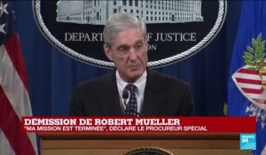 REPLAY - Prise de parole du procureur Robert Mueller