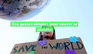 Journée internationale du développement durable : ces gestes simples pour sauver la planète