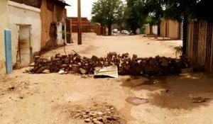 Soudan: des rues d'Omdurman bloquées par des barricades